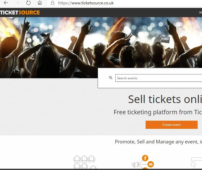 Two Sisiters on Ticketsource